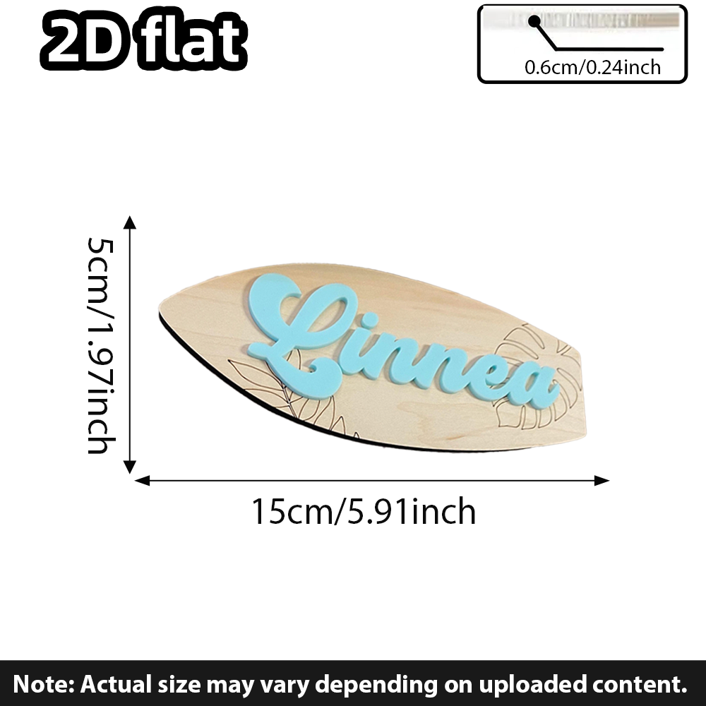 Surfbrett-Namensschild für Bab – Baby Nursery Decor Girl Bewertung und Preis