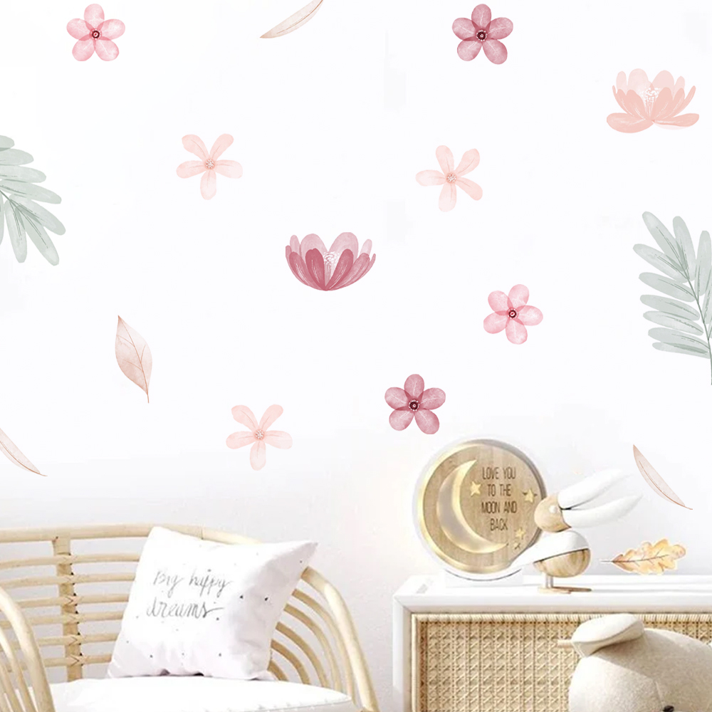 Boho Blätter Botanische DIY Wa – Baby Nursery Decor Girl Bewertung und Preis
